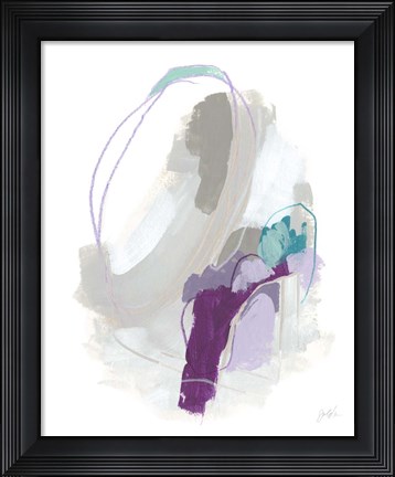 Framed Amethyst Arc II Print