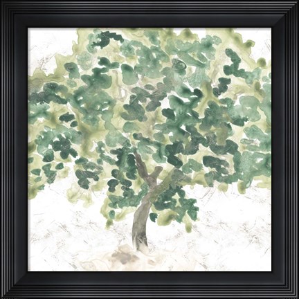 Framed Country Tree II Print