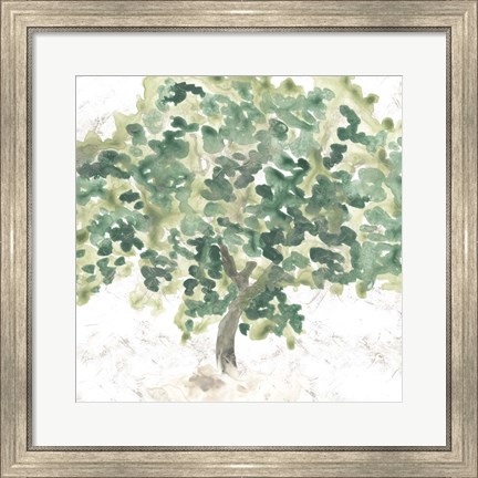 Framed Country Tree II Print