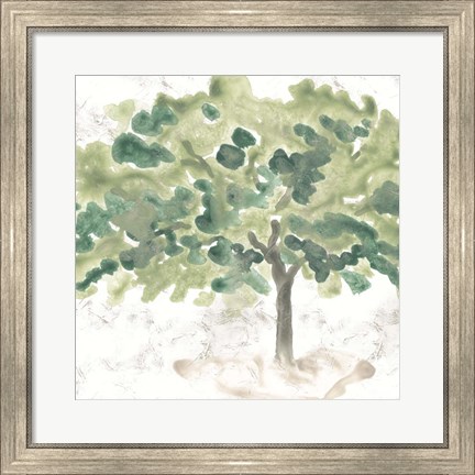 Framed Country Tree IV Print