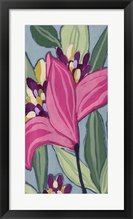 Framed Tropical Mix I Print