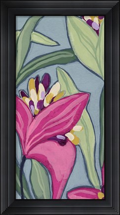 Framed Tropical Mix II Print