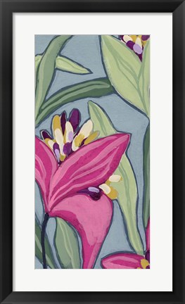 Framed Tropical Mix II Print