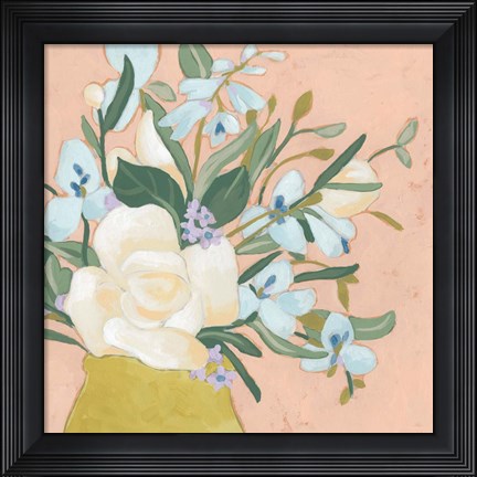 Framed Floral Allure I Print