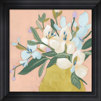 Framed Floral Allure II Print