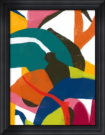 Framed Jungle Overdrive I Print