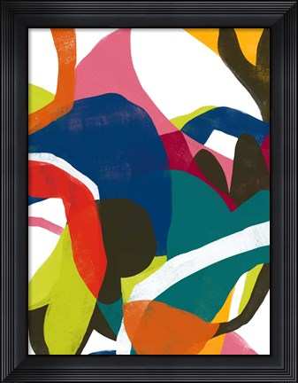 Framed Jungle Overdrive II Print