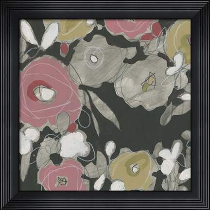 Framed Impulse Floral II Print