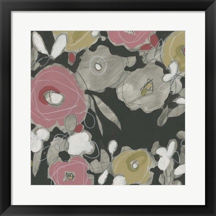 Framed Impulse Floral II Print