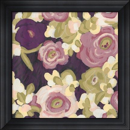 Framed Heliotrope II Print
