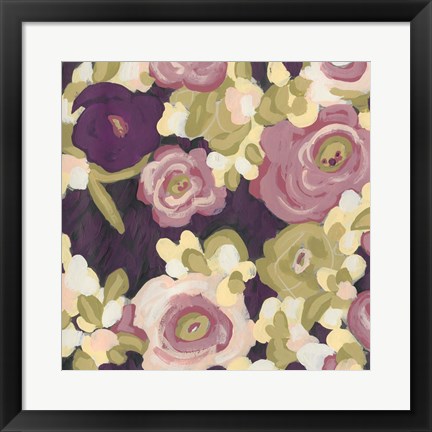 Framed Heliotrope II Print