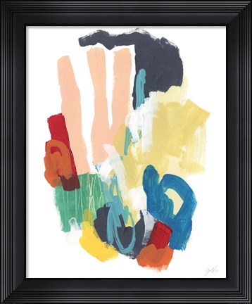 Framed Clamor I Print