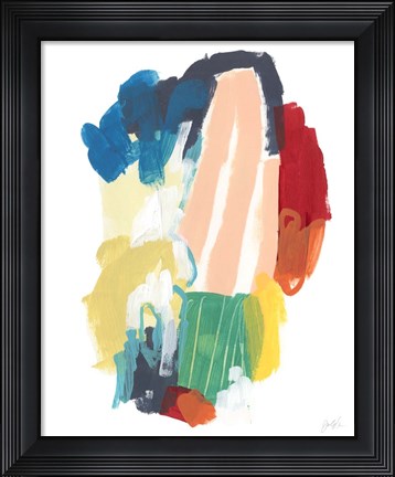 Framed Clamor II Print