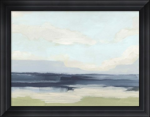 Framed Verdant Coast II Print