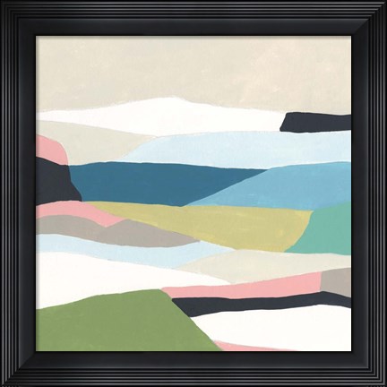 Framed Layerscape I Print