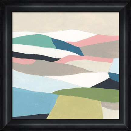 Framed Layerscape II Print