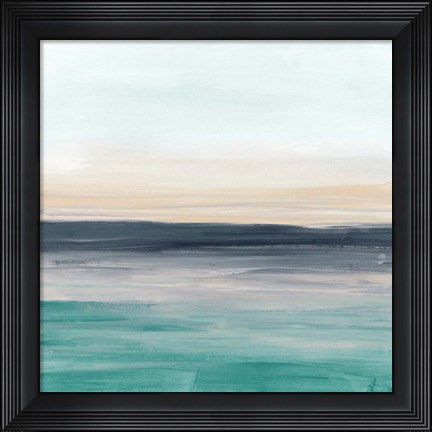 Framed Sea Rise I Print