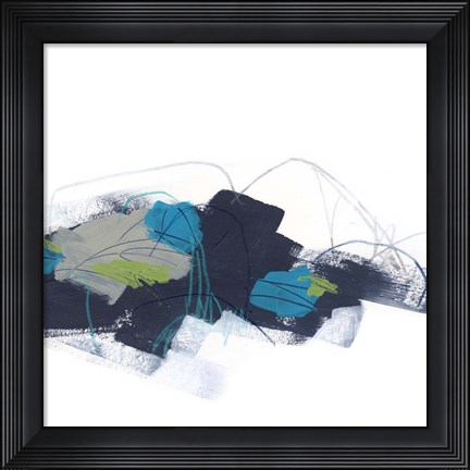Framed Chart a Course II Print