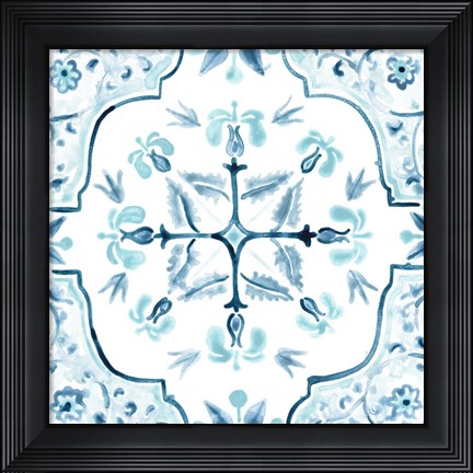 Framed Gamla Stan Tile II Print