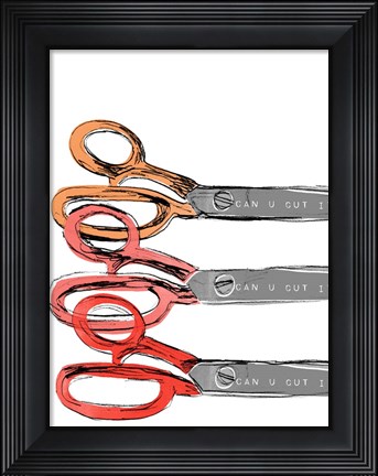 Framed School Days III Print