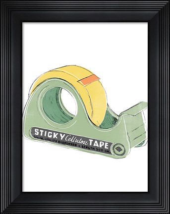 Framed School Days VI Print
