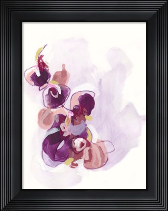 Framed Orchid Sonata I Print