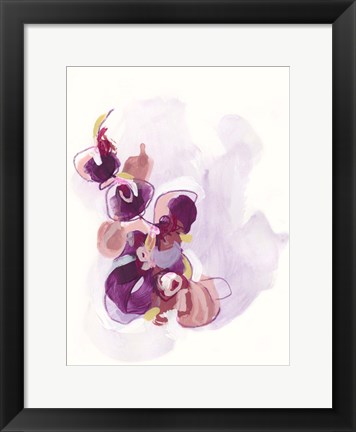 Framed Orchid Sonata I Print
