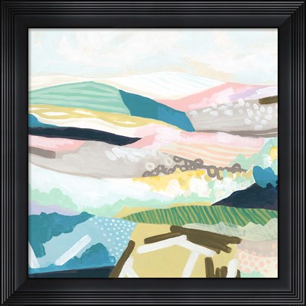 Framed Pattern Vista II Print