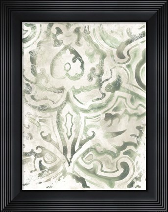 Framed Ancient Tile III Print