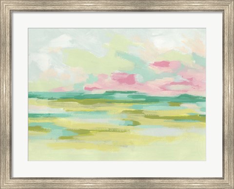 Framed Marsh Morning I Print