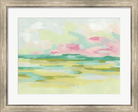 Framed Marsh Morning I Print