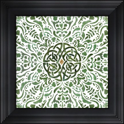 Framed Celtic Knot II Print