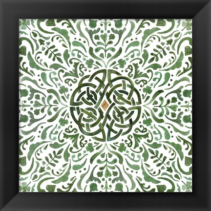 Framed Celtic Knot II Print