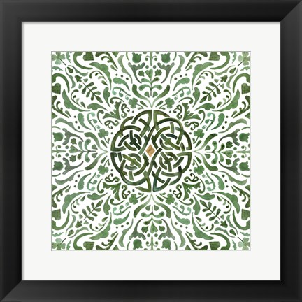 Framed Celtic Knot II Print