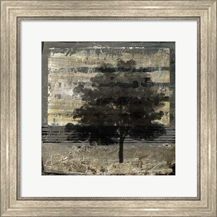 Framed Composition With Tree I Print