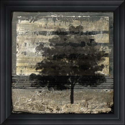 Framed Composition With Tree I Print