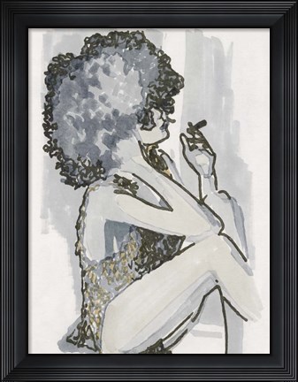 Framed Hidaya I Print