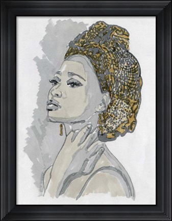 Framed Hidaya II Print