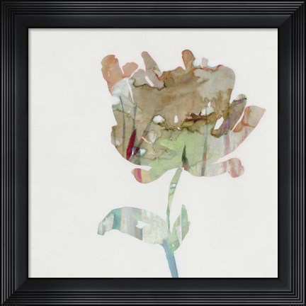 Framed Modern Bloom I Print