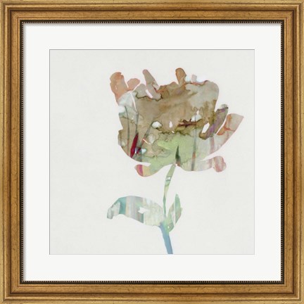 Framed Modern Bloom I Print