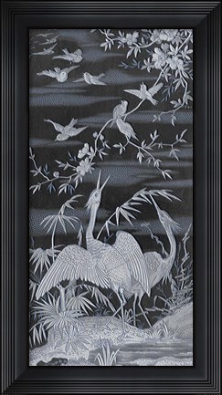 Framed Nature Panel II Print