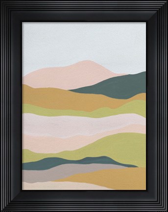 Framed Cloud Layers IV Print