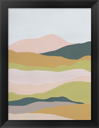 Framed Cloud Layers IV Print