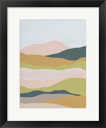 Framed Cloud Layers IV Print