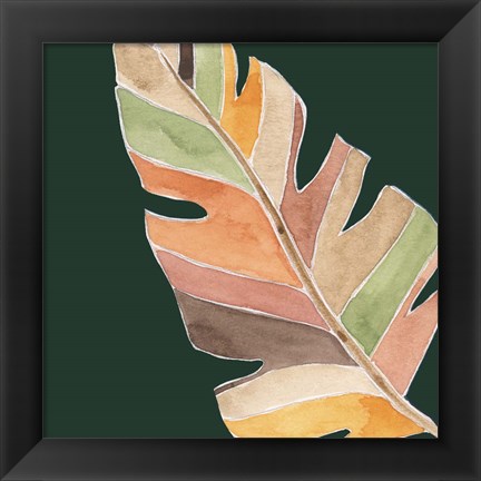 Framed Palm Grove II Print