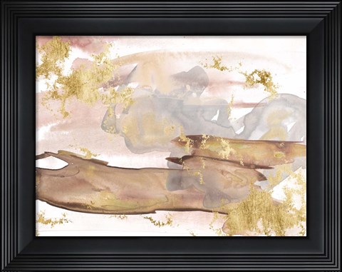 Framed Shadows of Dawn I Print