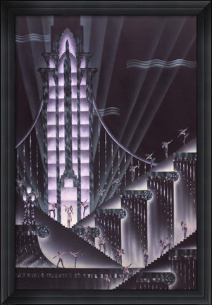 Framed Salute Print