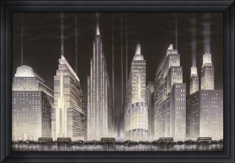 Framed Boulevard Print