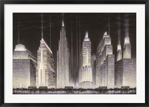 Framed Boulevard Print