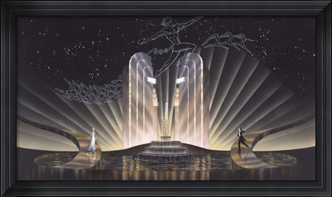 Framed Enchanted Love Print